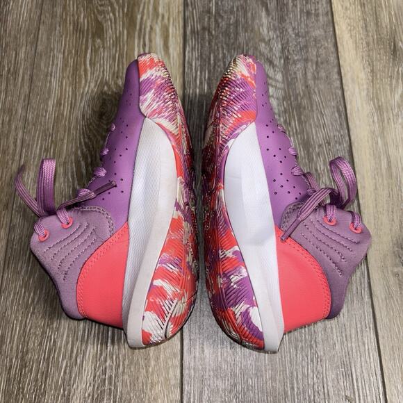 Under Armour Jet Mid Youth US Size 13K Basketball Sneaker Shoes 3024795-001 - Picture 9 of 11